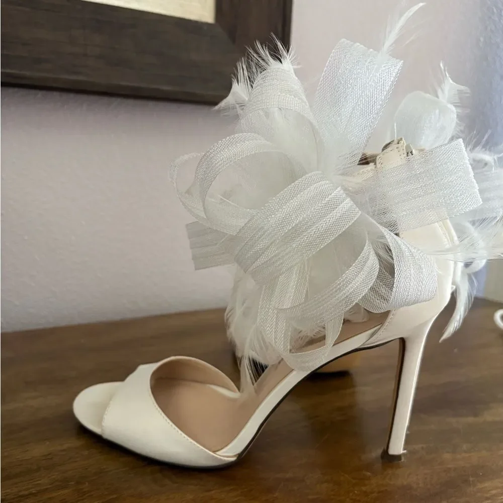 Nina Daciana Sandal Wedding Off White 9.5